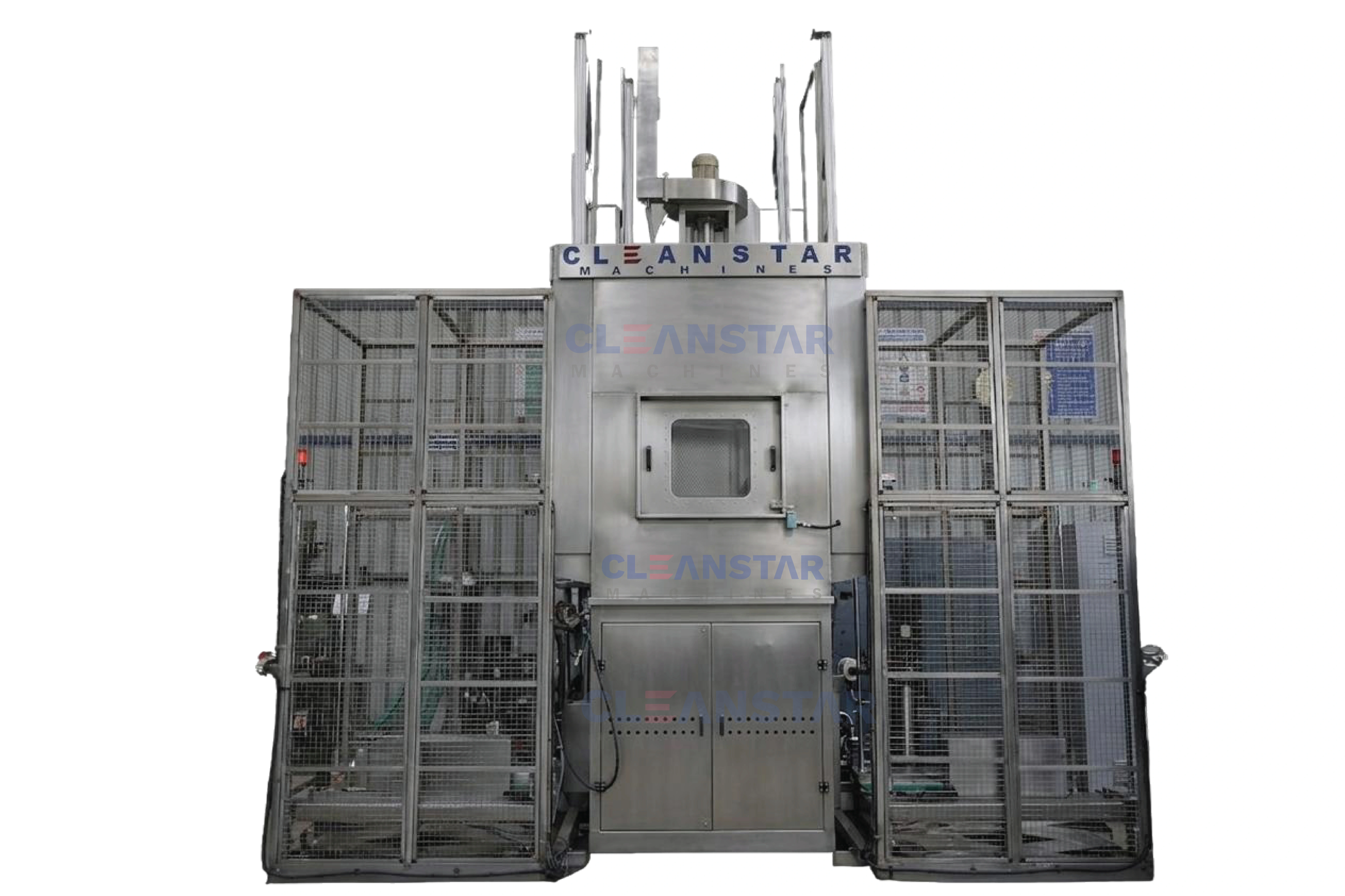 Energy-efficient component cleaning machine reducing operational costs.