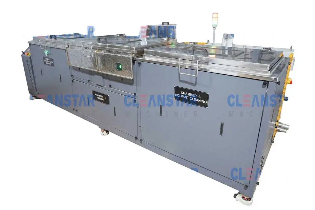 ultrasonic engine parts cleaning machine